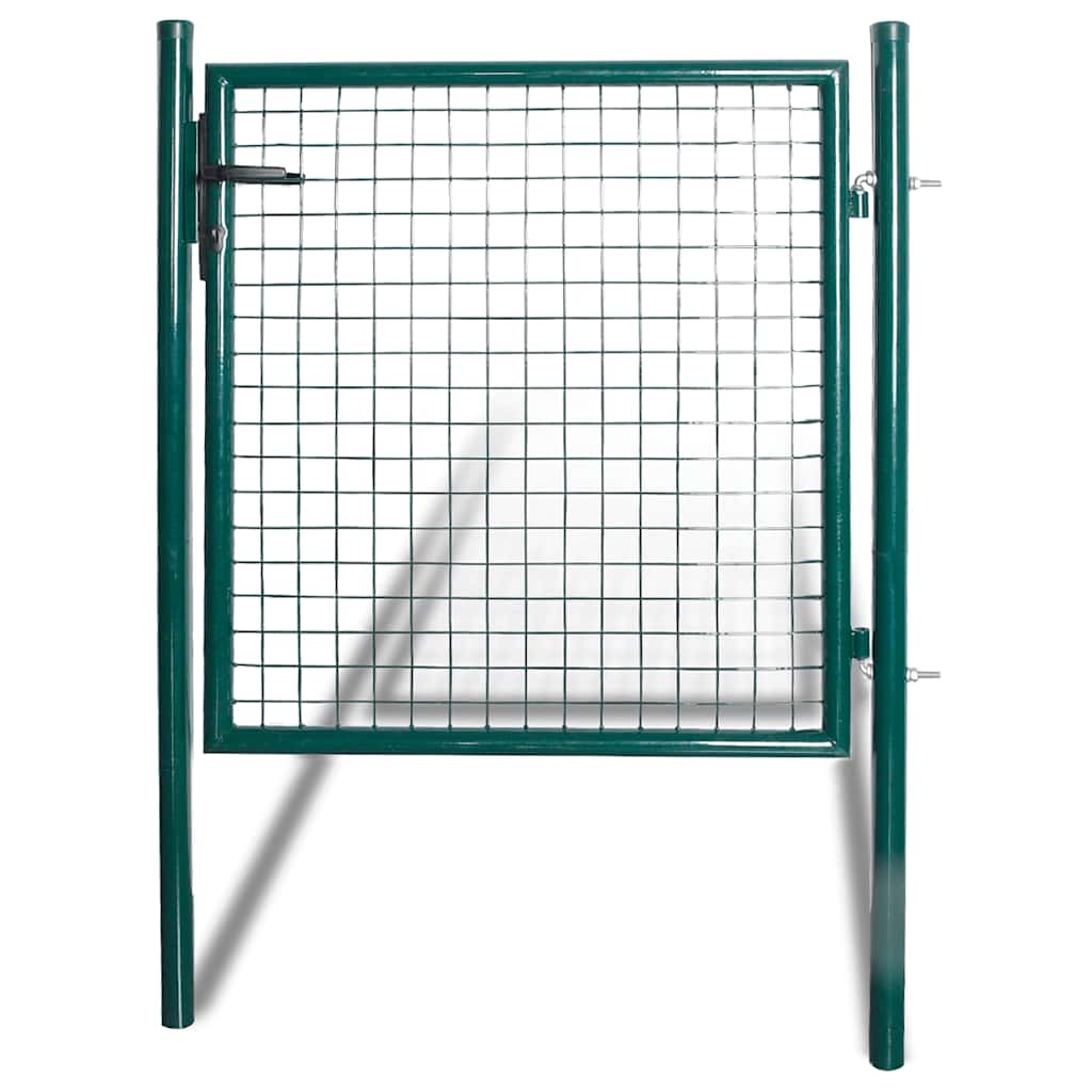 VidaXL Enkele deur 100x100 cm gepoedercoat staal