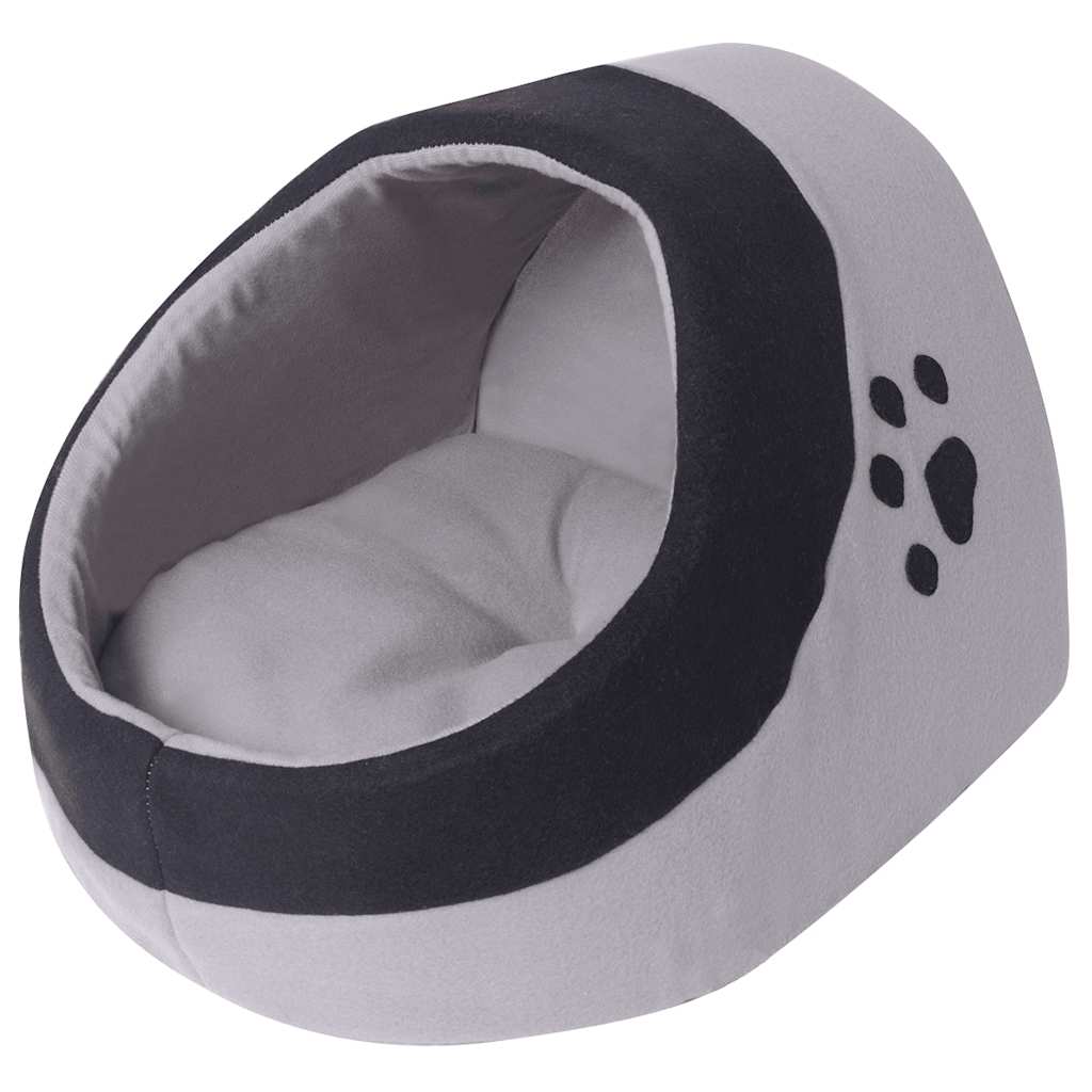 VidaXL Kattenmand l grijs en zwart
