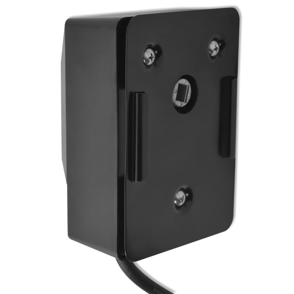 VidaXL Bbq draaispit motor 4 w zwart