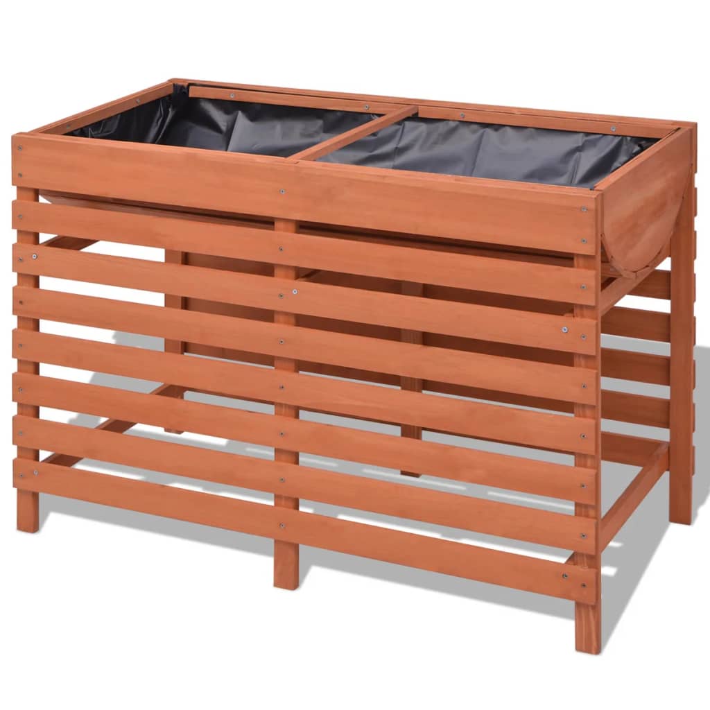 VidaXL Plantenbak 100x50x71 cm hout