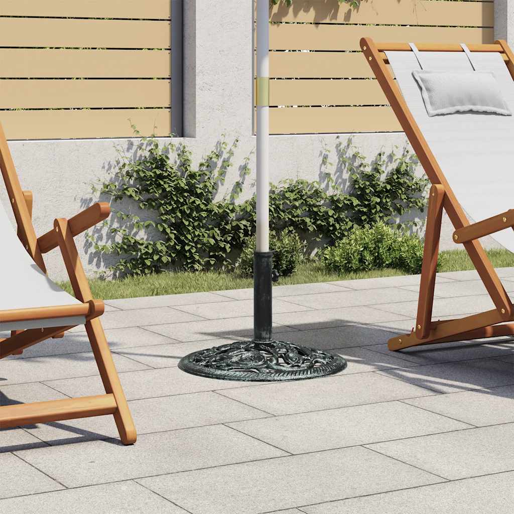 VidaXL Parasolvoet 12 kg 48 cm gietijzer