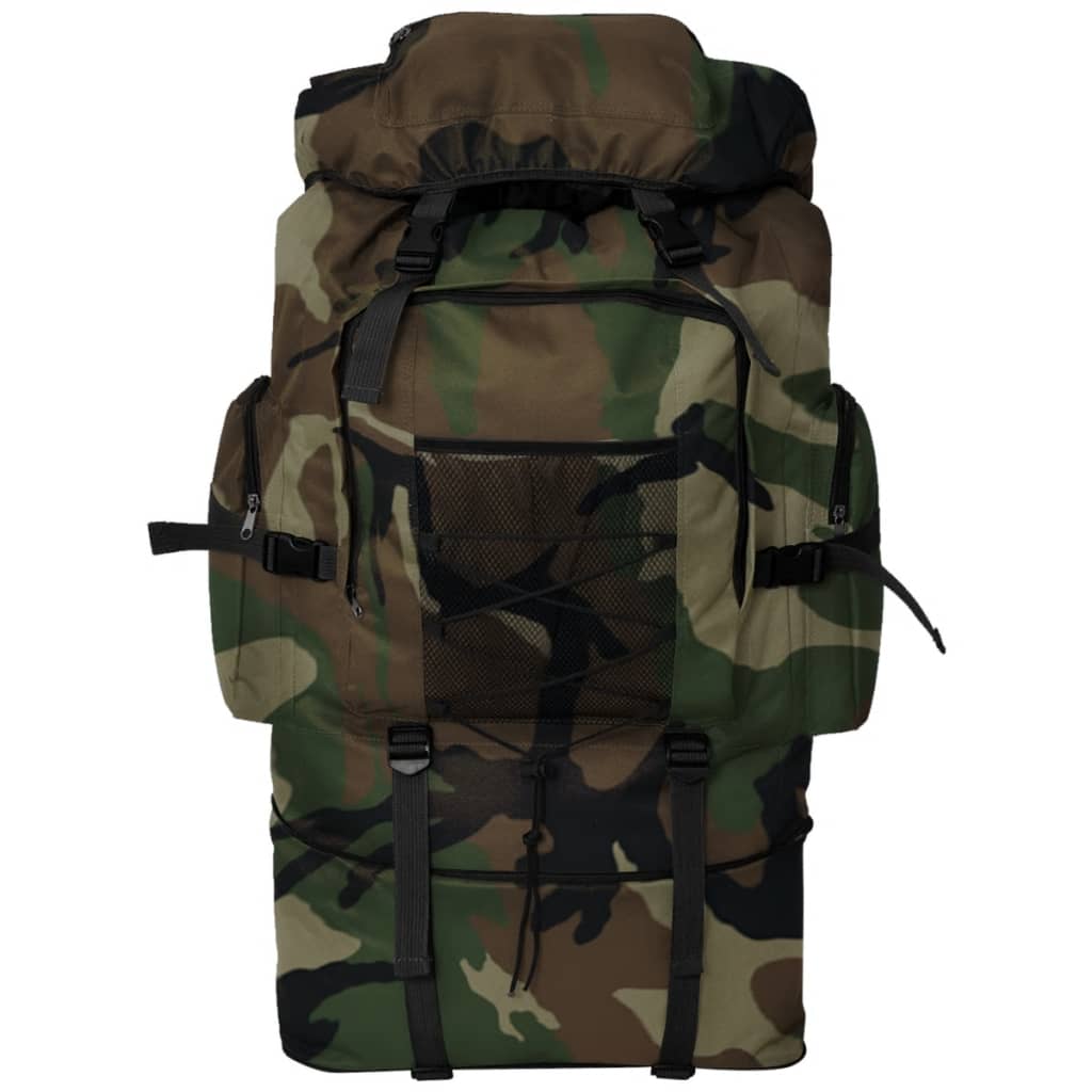 VidaXL Rugzak legerstijl xxl 100 l camouflage