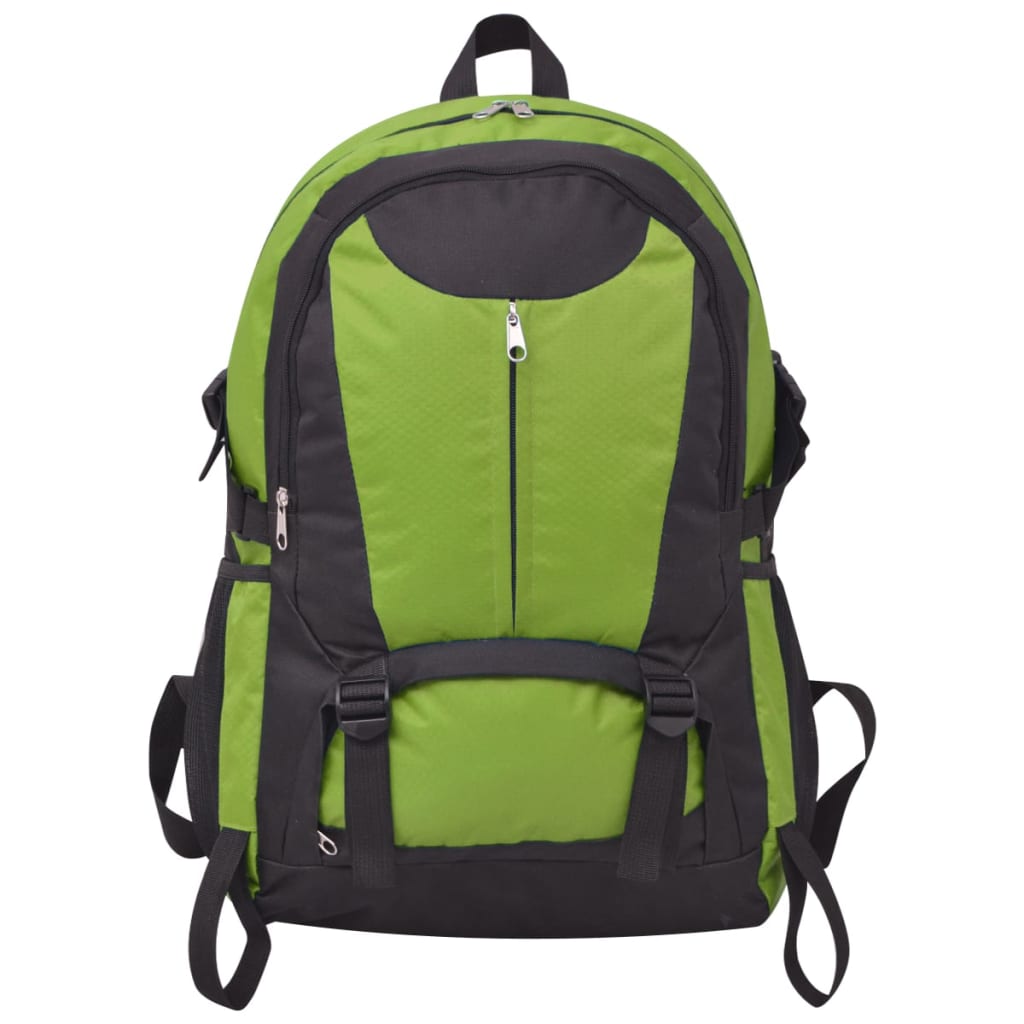 VidaXL Hiking rugzak 40 l zwart en groen