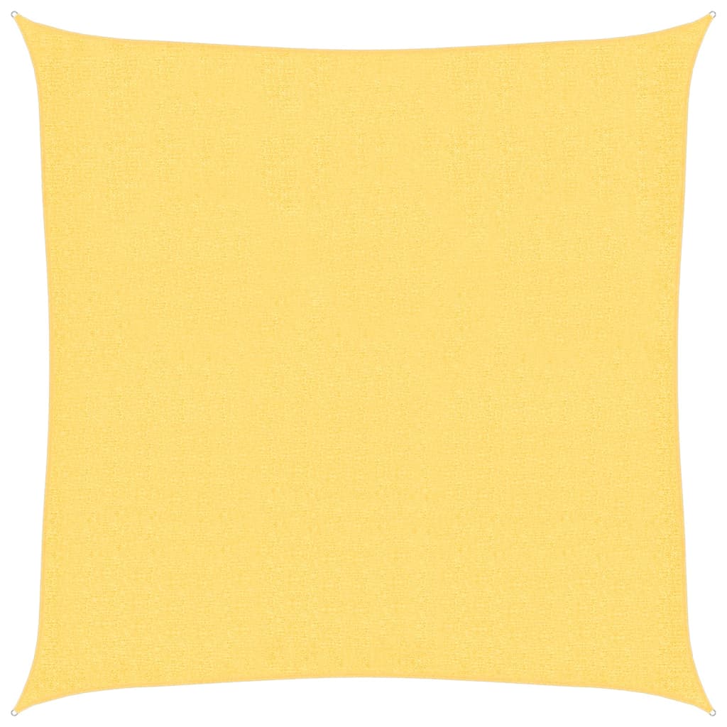 VidaXL Zonnescherm hdpe vierkant beige 3,6x3,6 m