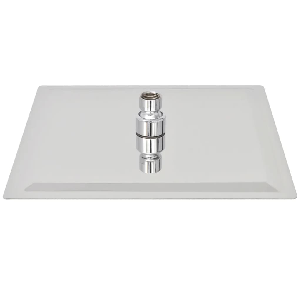 VidaXL Regendouchekop vierkant 25x25 cm roestvrij staal