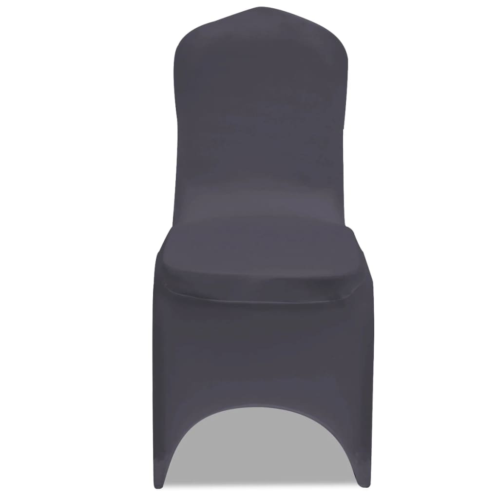 VidaXL Stoelhoes stretch antraciet 6st