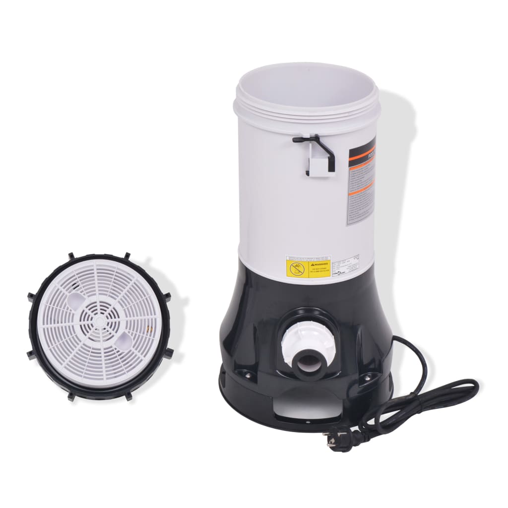 VidaXL Zwembadfilterpomp voor zwembaden 185 w 4,4 m³ u
