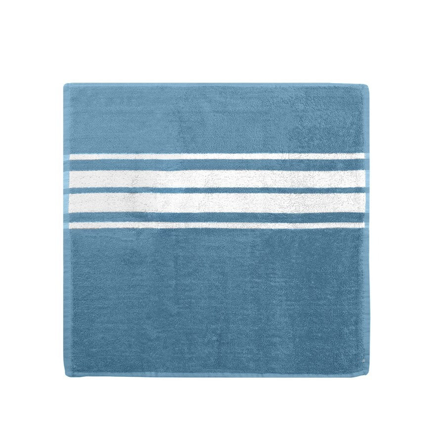 Diversen Em kitchen keukendoek streep 50x50cm blauw