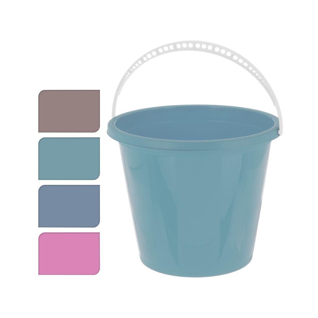 Basic Emmer met stevig handvat 5l verschillende kleuren