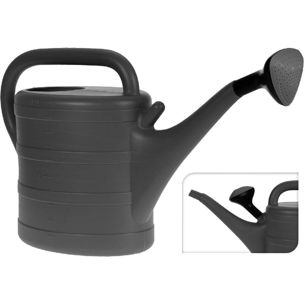 Basic Gieter 10l antraciet