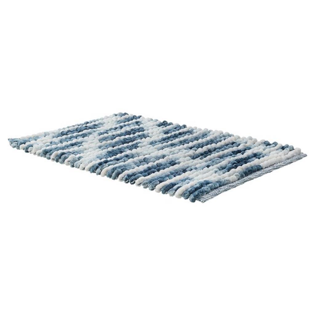 Basic Sealskin vintage badmat 50x80 cm blauw