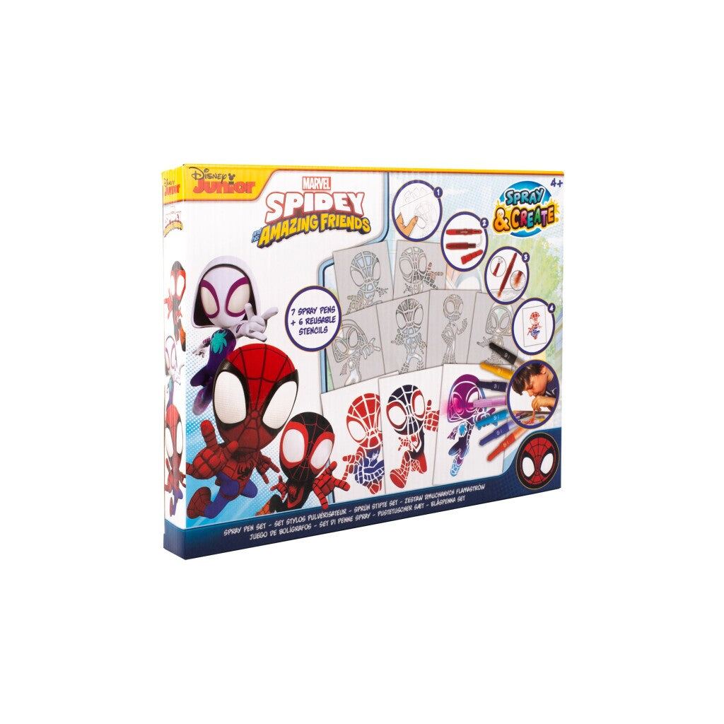 Canenco Spidey blaaspennen set