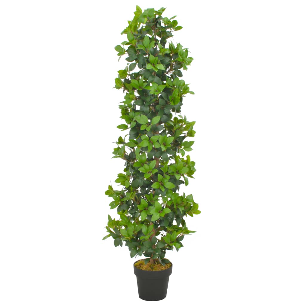VidaXL Kunstplant met pot laurierboom 150 cm groen