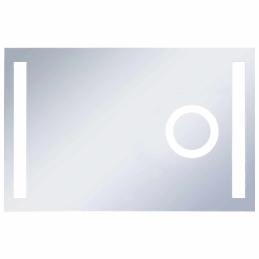 VidaXL Badkamerspiegel led met aanraaksensor 100x60 cm