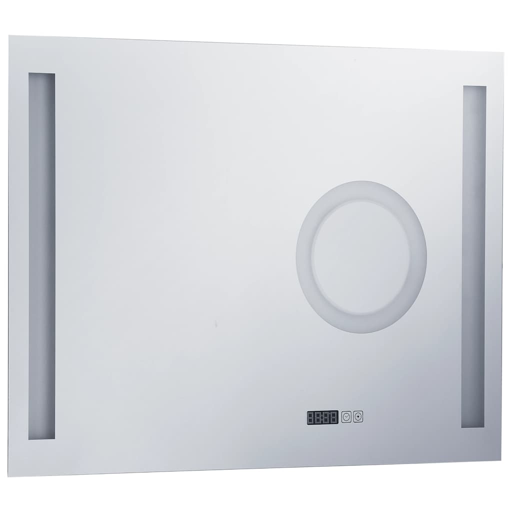 VidaXL Badkamerspiegel led met aanraaksensor 80x60 cm