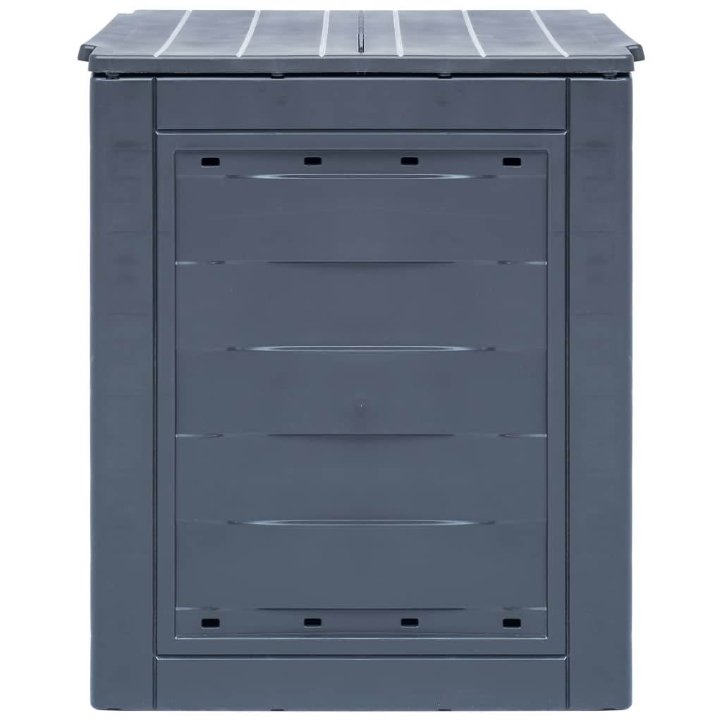 VidaXL Compostbak 260 l 60x60x73cm grijs