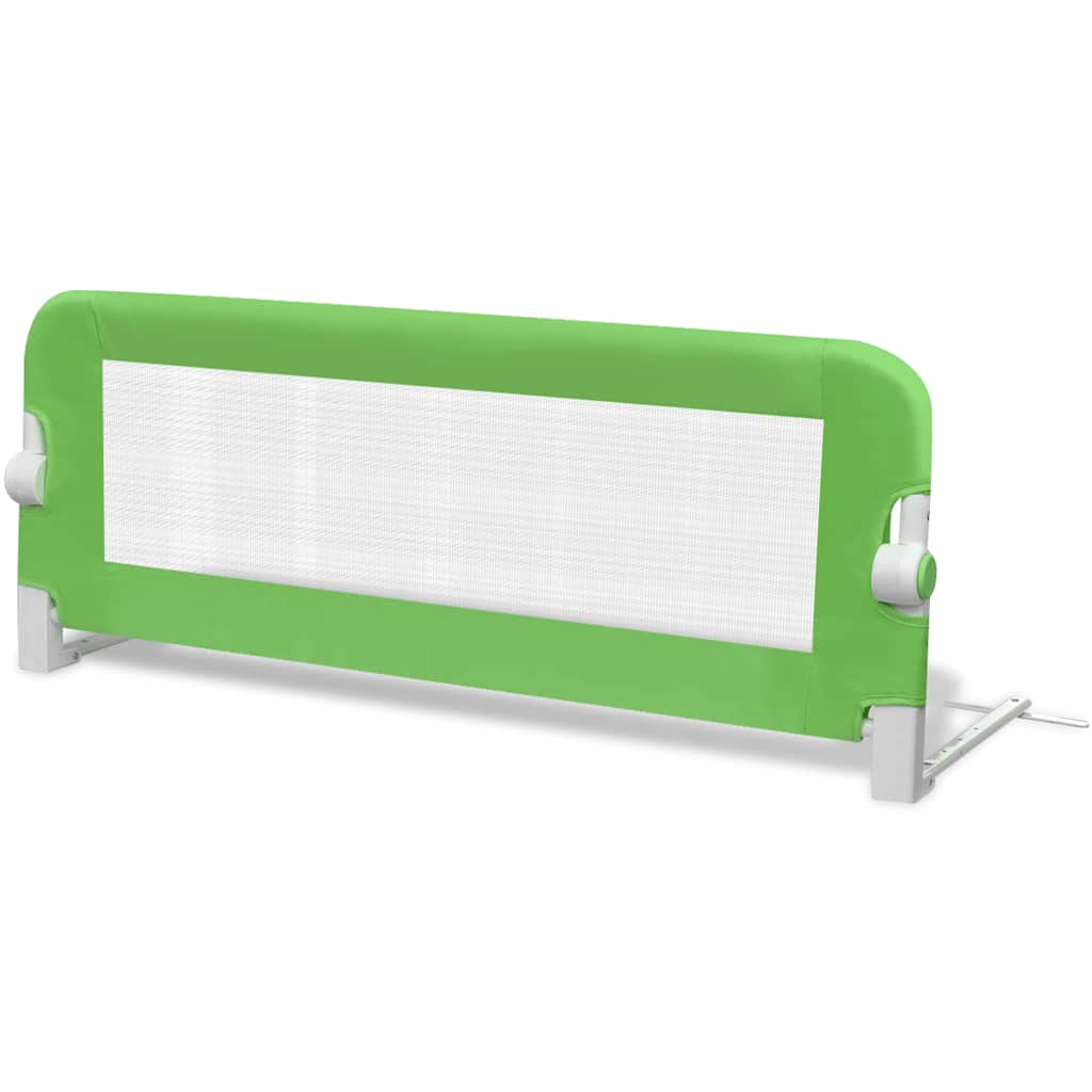 VidaXL Kinderbedhekjes 2 st 102x42 cm groen