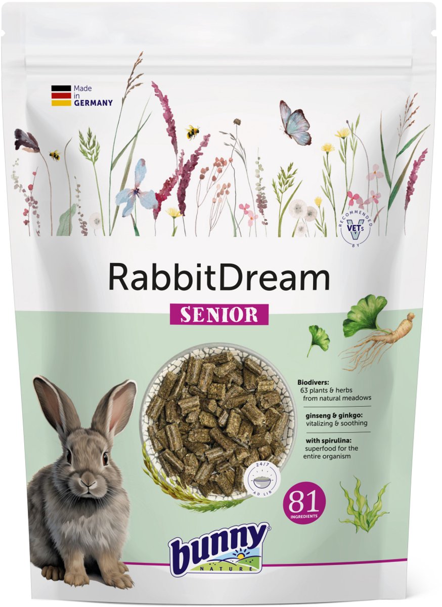 Bunny Nature - konijnendroom senior - 1,5 kg