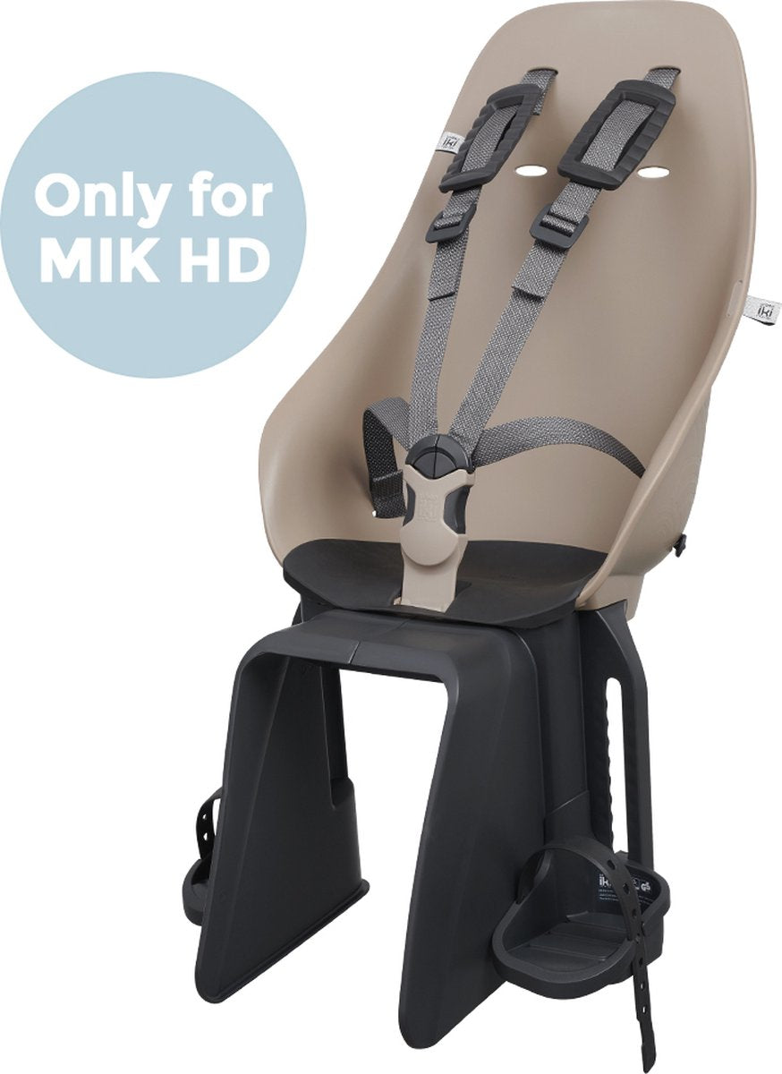 Urban Iki fietsstoeltje achter ta–ke mik hd - inaho beige bincho black