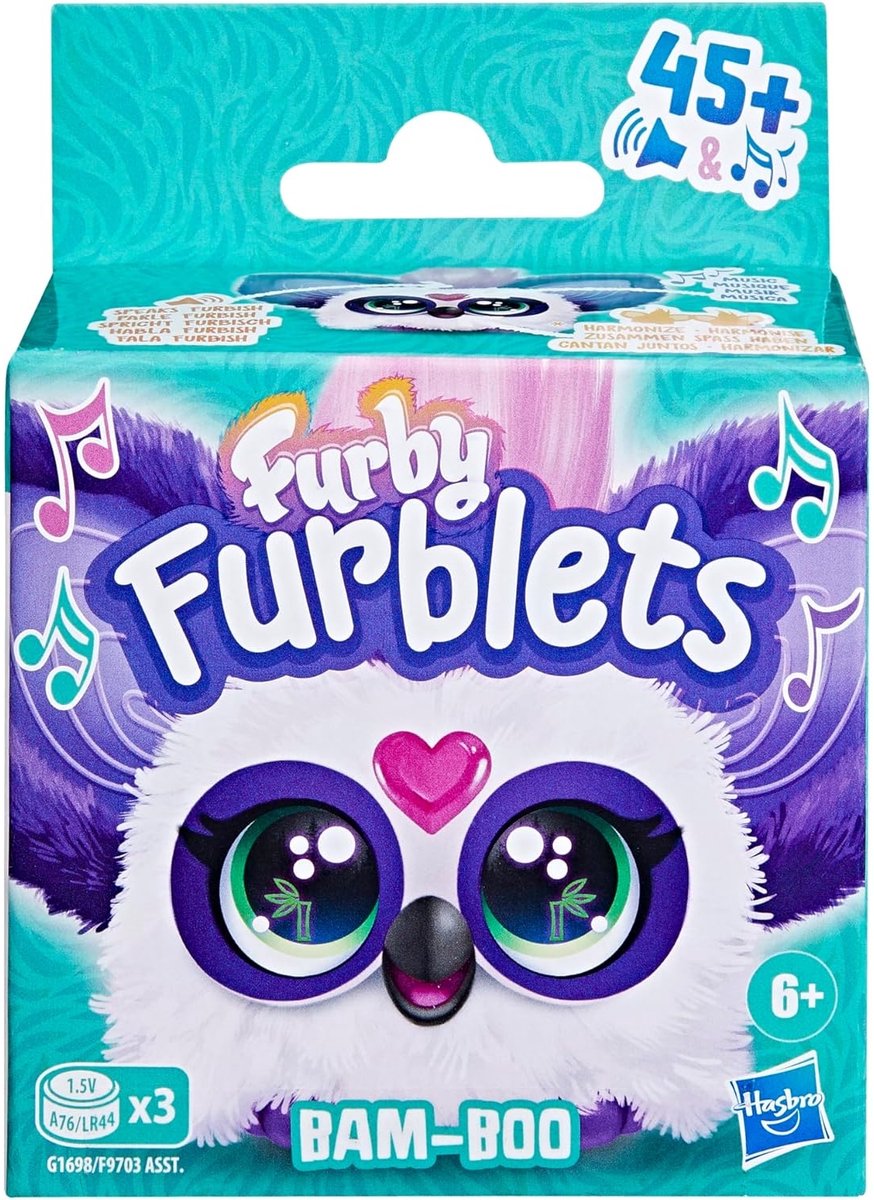 Hasbro Furby furblets bam boo - speelfiguur - knuffel met geluid