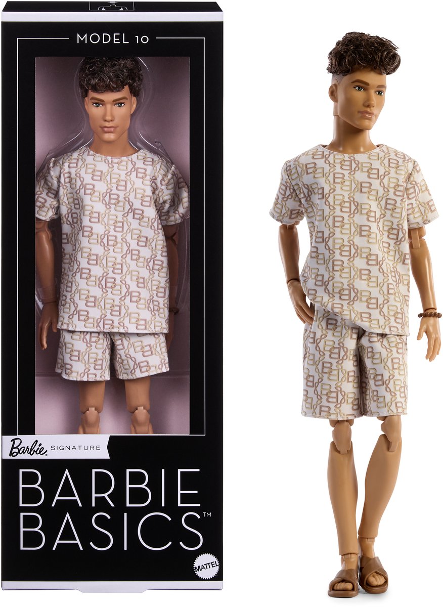 Mattel barbie signature doll ken barbie basics: model 10 dolls