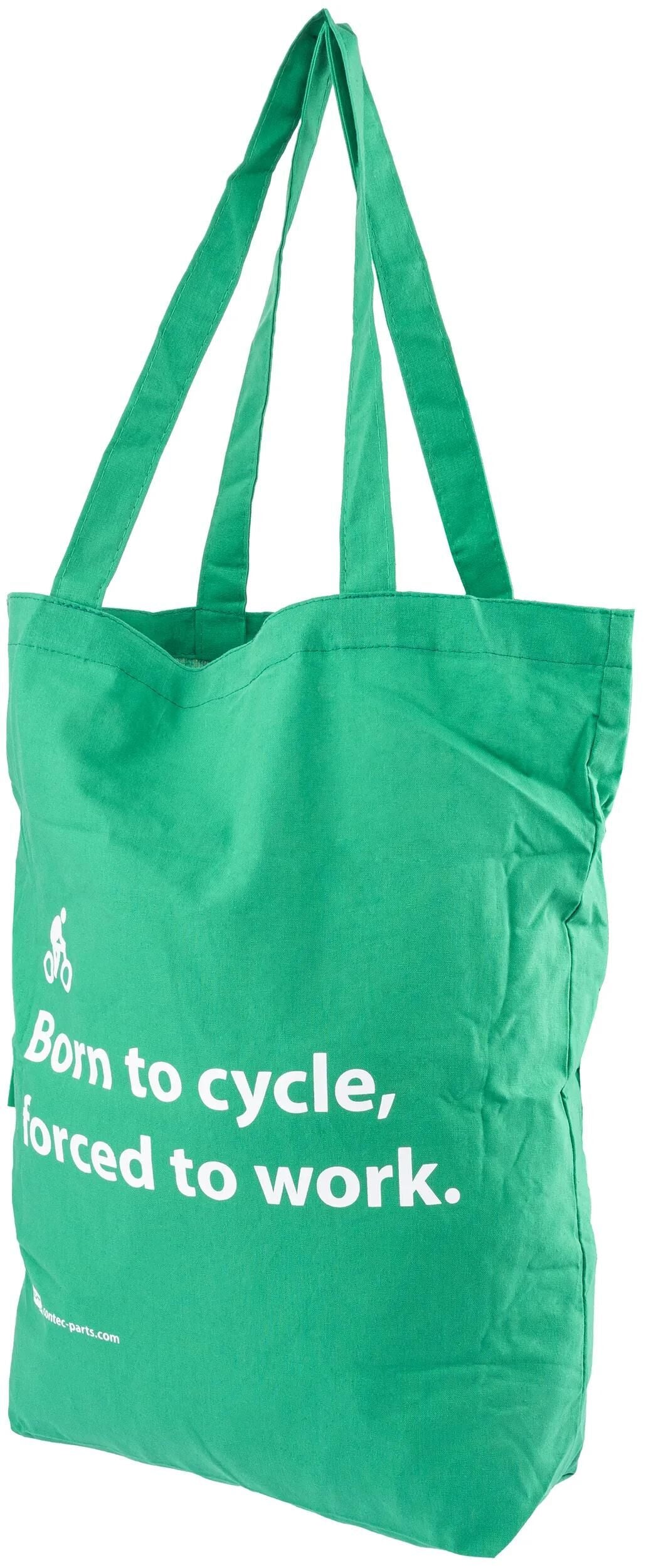CONTEC tasche born to cycle ct cotton bag born to cycle bag foldable green