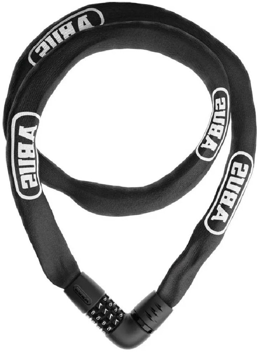 ABUS Fietsslot kettingslot - tresor 6807c - security level 7 - zwart - 140 cm - geschikt voor elektrische fietsen en stadsfietsen