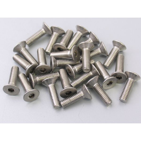 Bofix Inbusbout m6x20 rvs met verzonken kop (25 stuks)