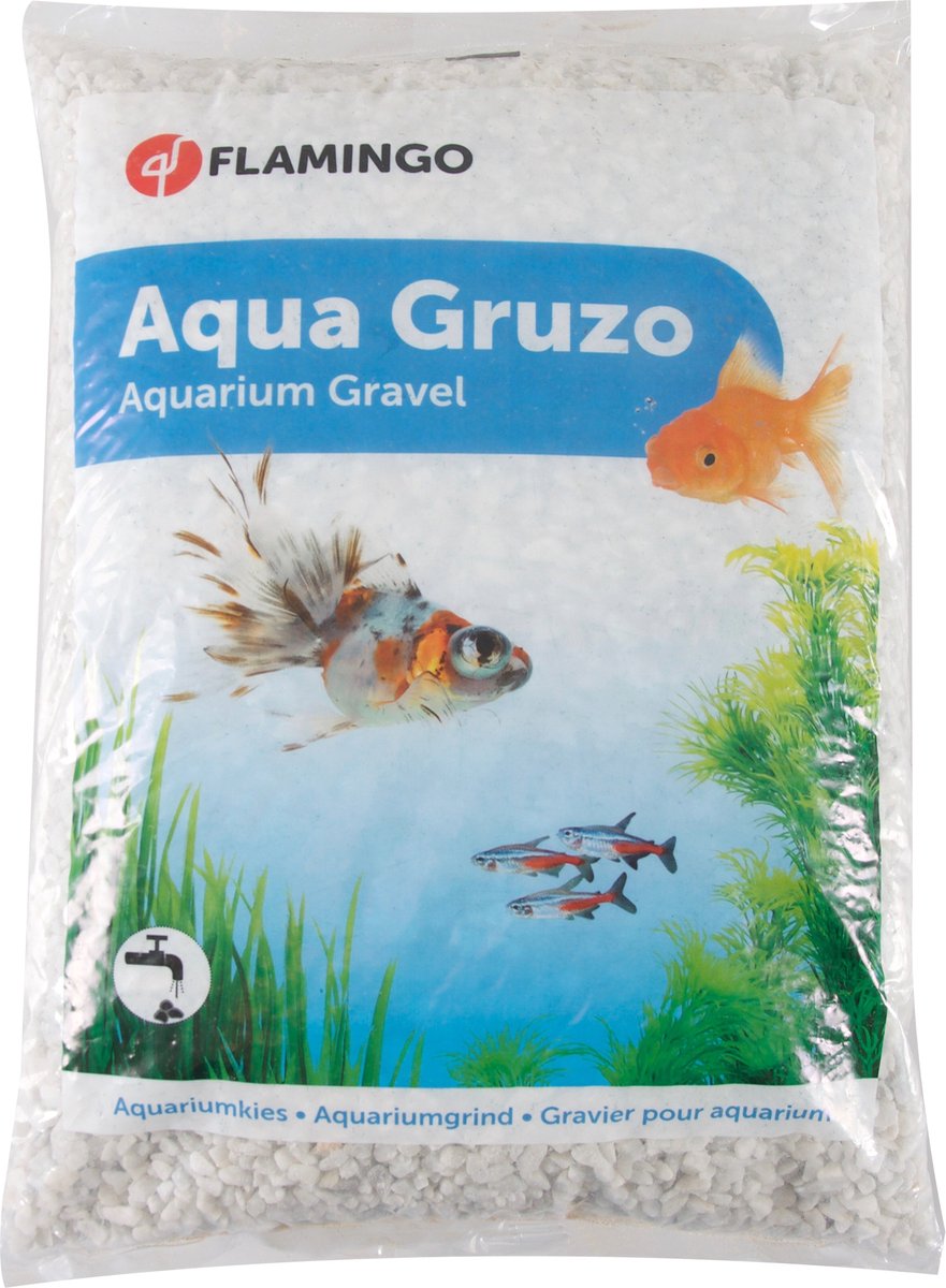 Flamingo Aquarium – siersteen steno – wit – 10 kg – decoratieve aquariumstenen – natuurlijke aquariumdecoratie – europese kwaliteit