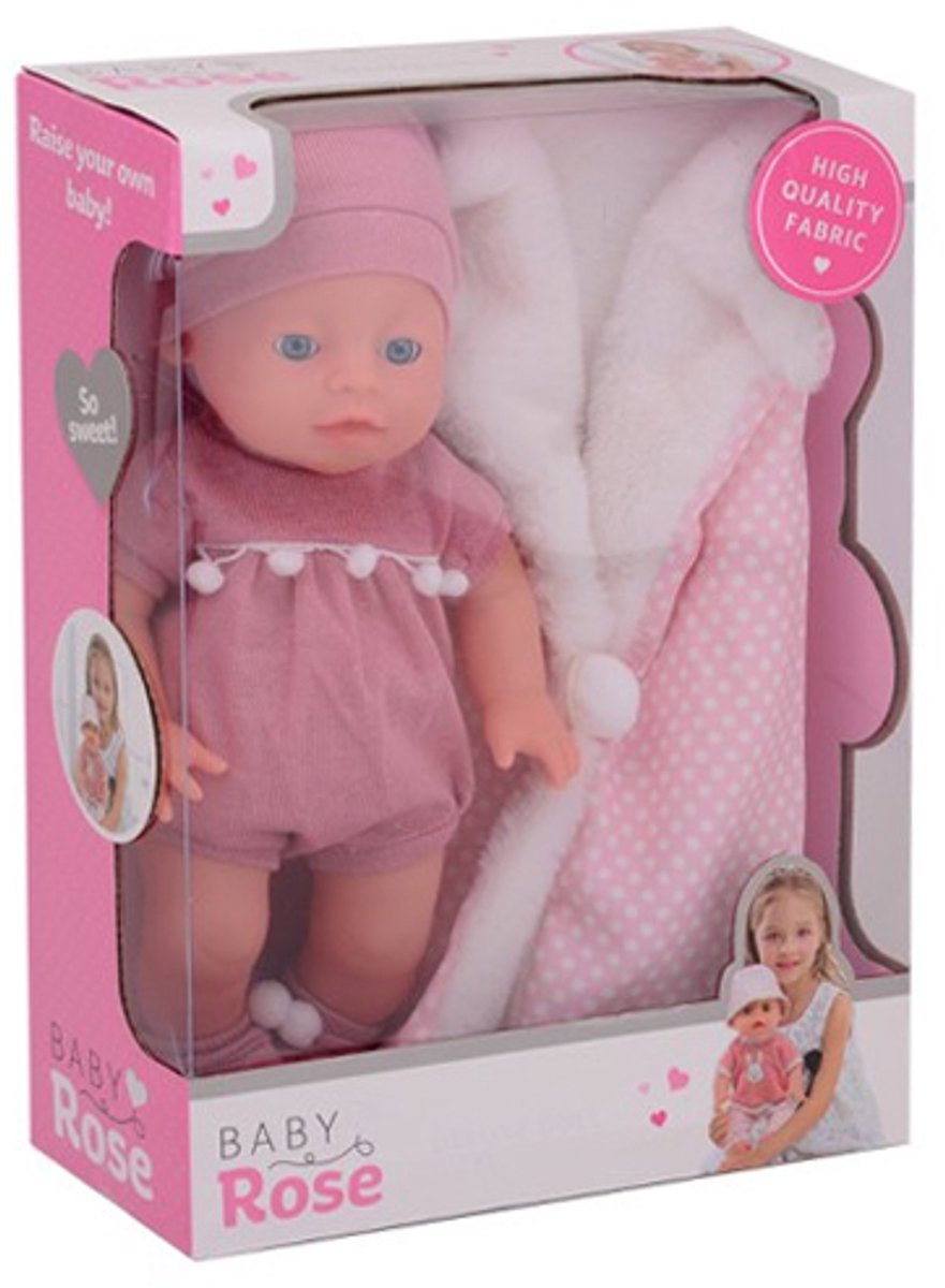 Baby Rose pop deluxe 35 cm. 27713