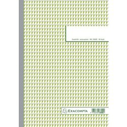Orderboek 3300E 21x29,7cm onbedrukt ruit 5x5mm 2voud