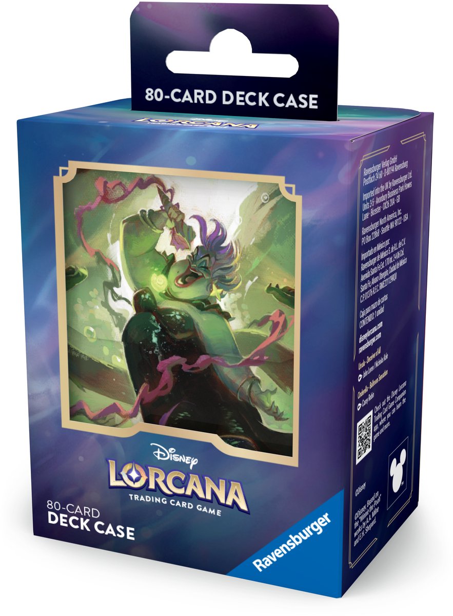 Disney Lorcana : deck box ursula - kaartopbergdoos