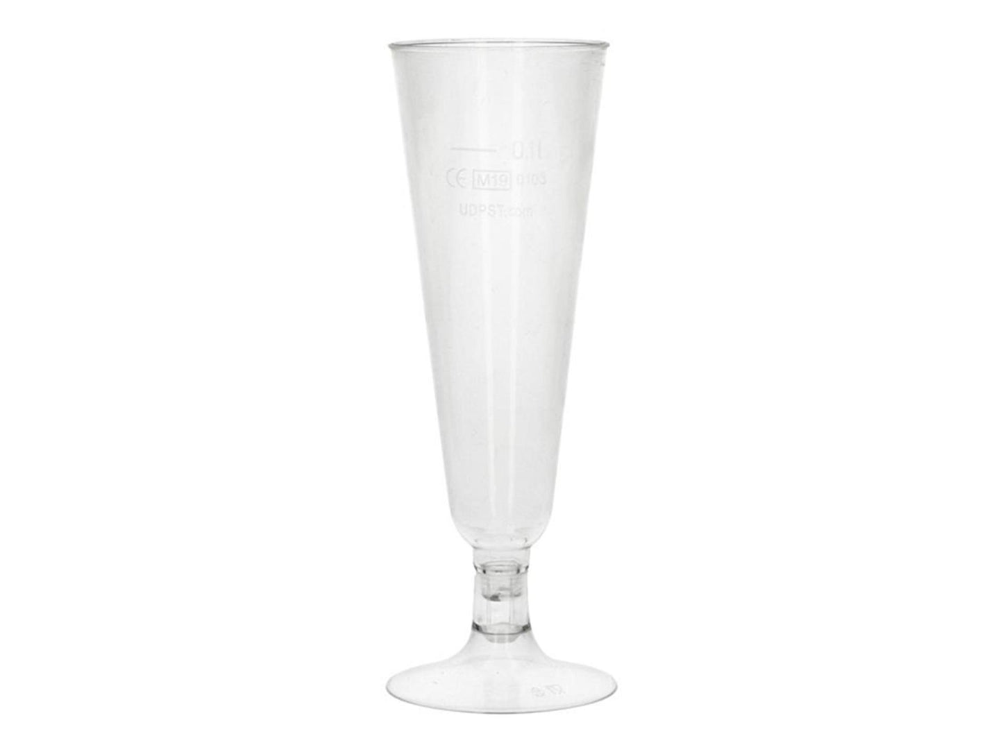 Papstar Wijnglazen pure 100ml helder pla 24st