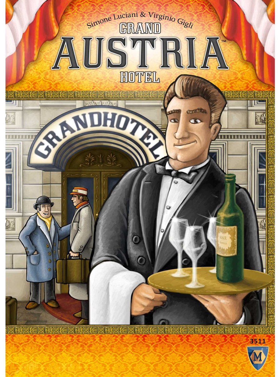 Lookout Games grand austria hotel - strategisch bordspel voor volwassenen