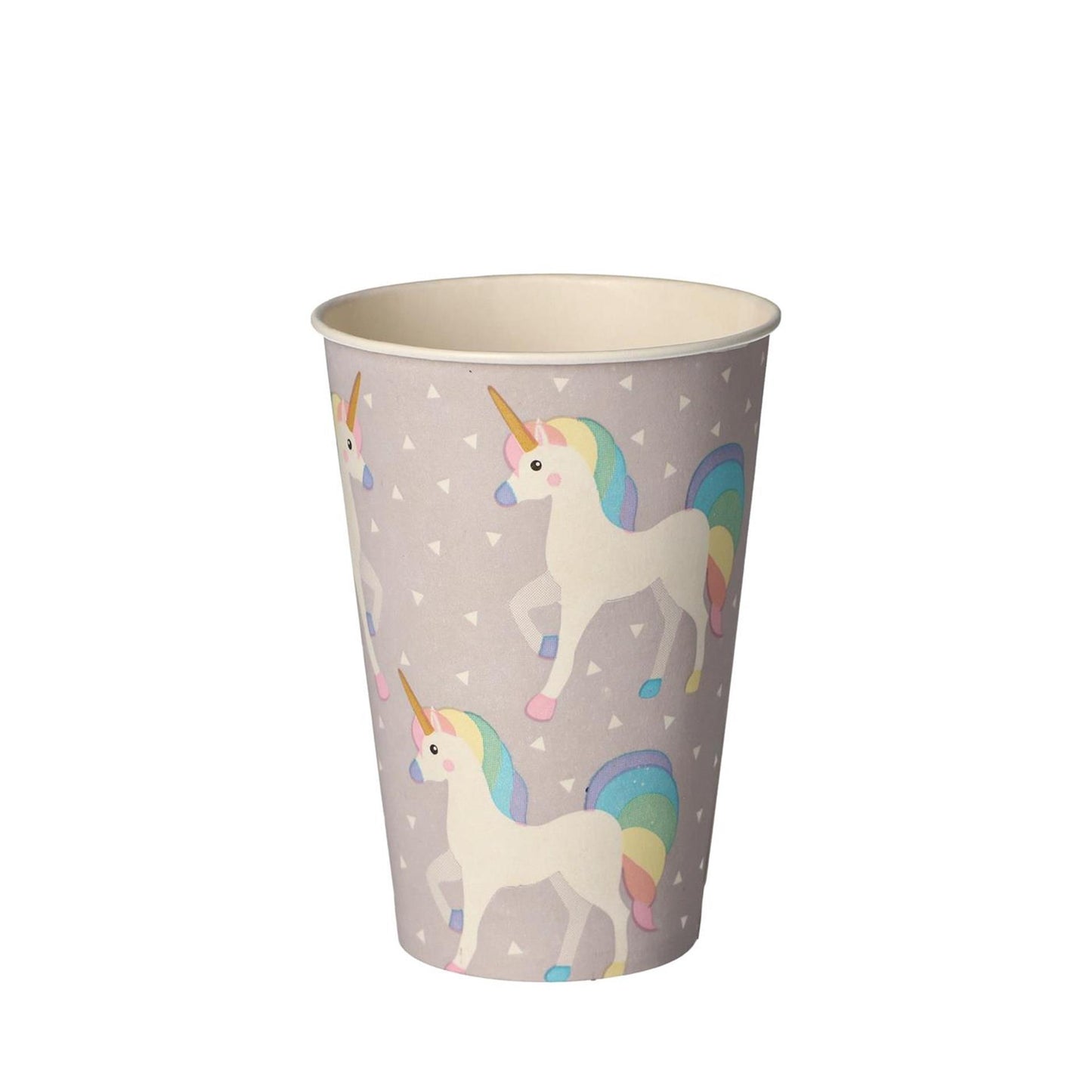 Papstar Drinkbekers unicorn karton 0,2l