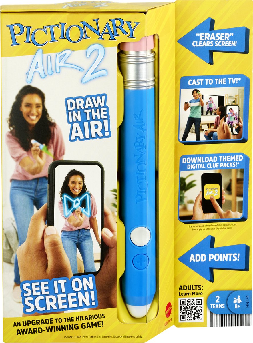 Mattel Games Pictionary air 2 tekenspel