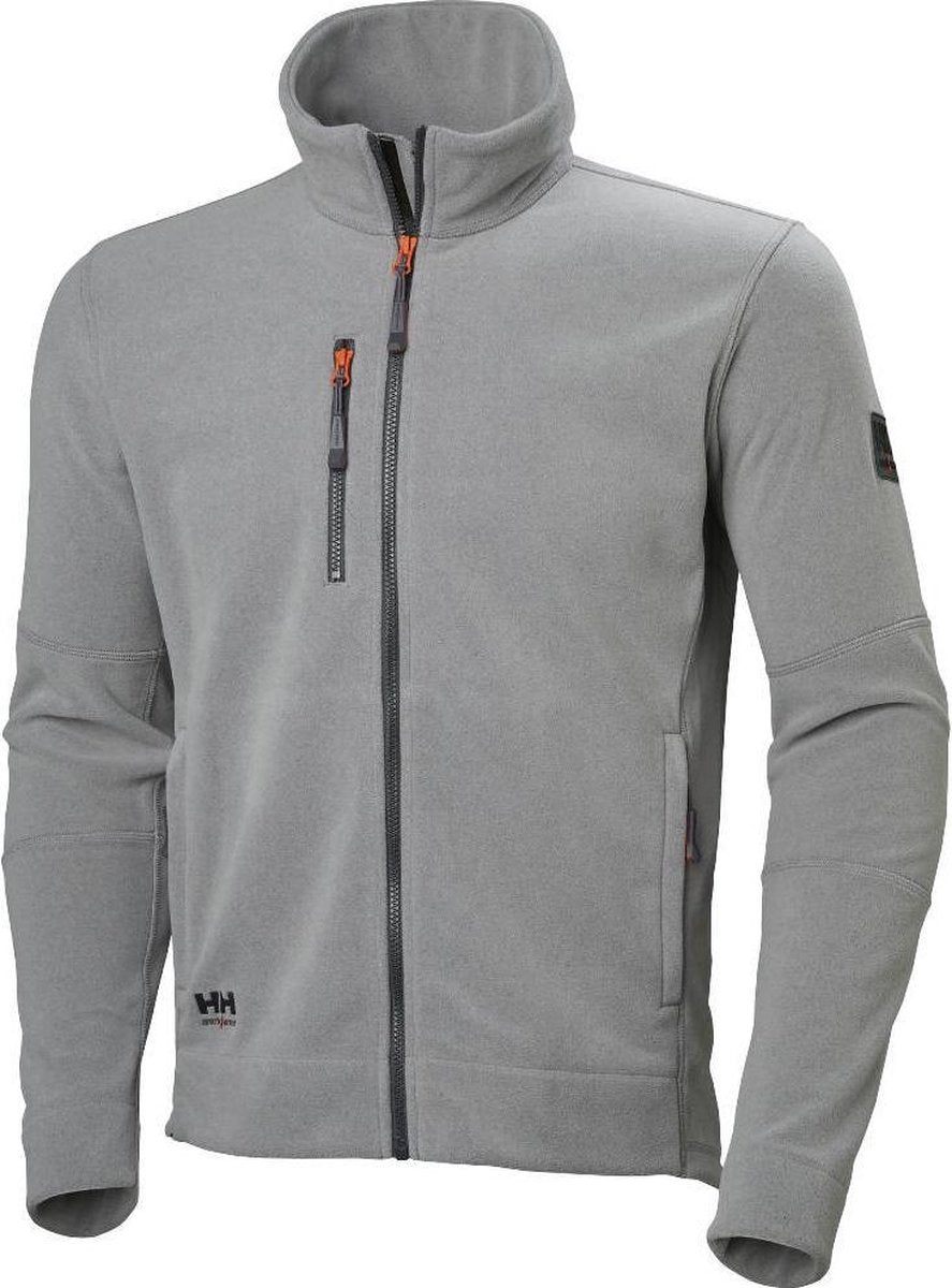 Helly Hansen kensington fleece jacket 72158 - mannen - grijs melange - xl