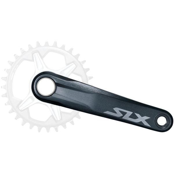 Shimano - Crankstel 12-speed SLX FC-M7120-1 zonder kettingblad 175 mm - zwart