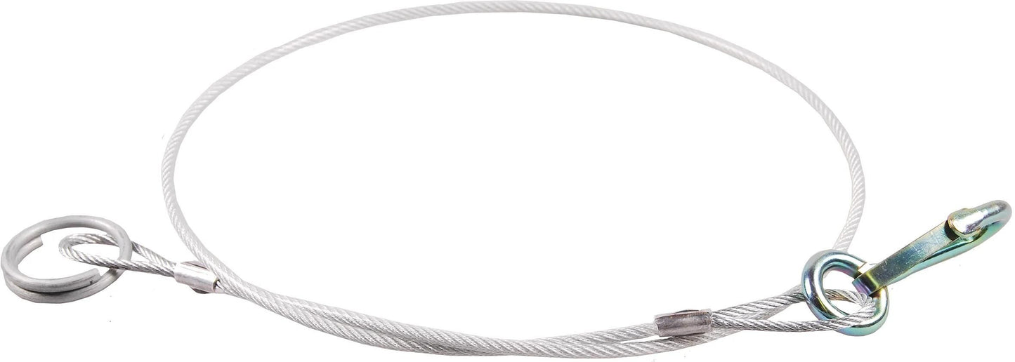 BÜNTE abreissseil breakaway cable 1600 mm with hook and ring