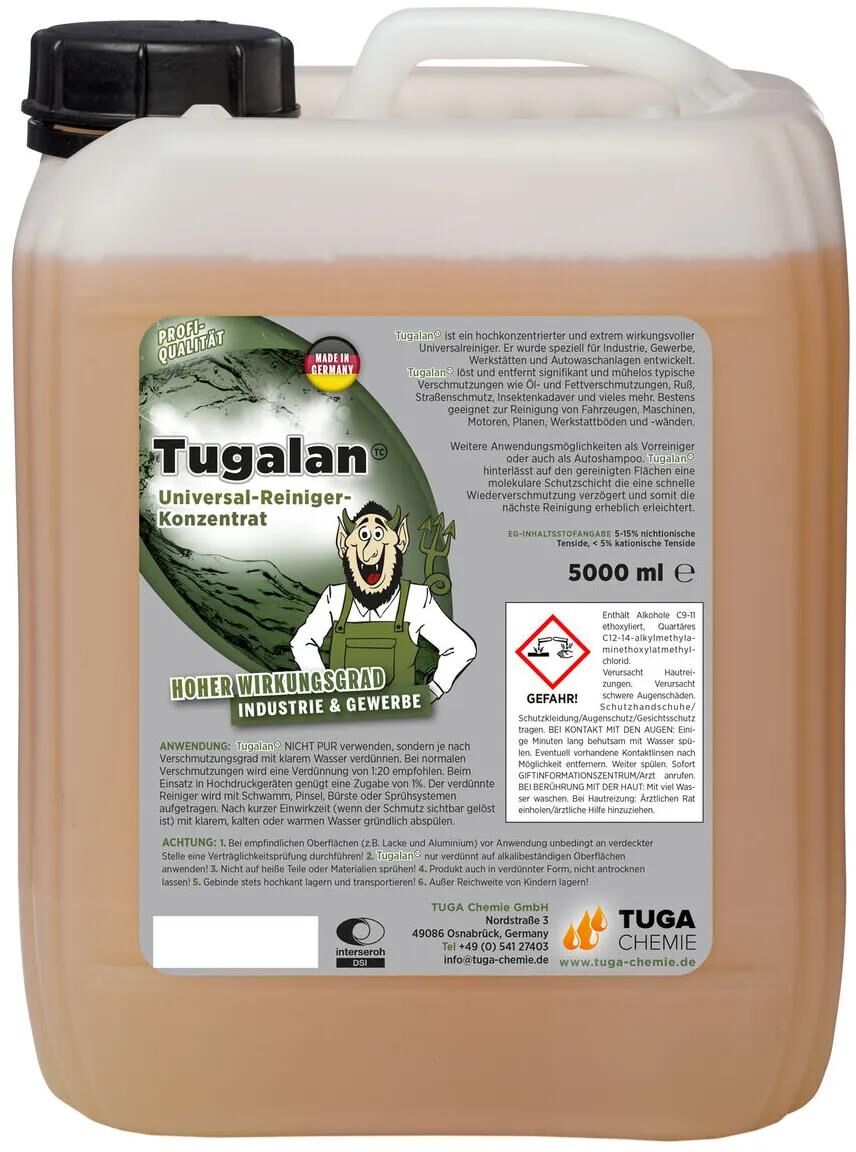 TUGA CHEMIE universalreiniger tugalan tugalan uni cleaner 5l tuga