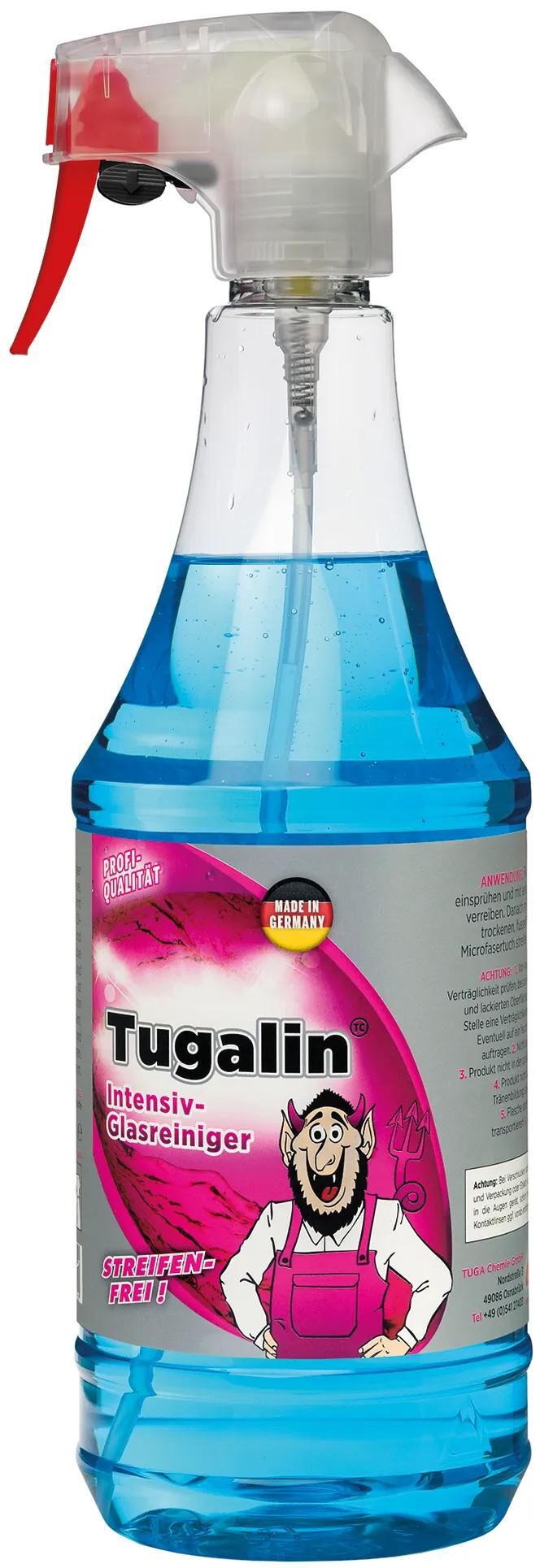 TUGA CHEMIE scheibenreiniger tugalin glass cleaner 1 ltr. tuga