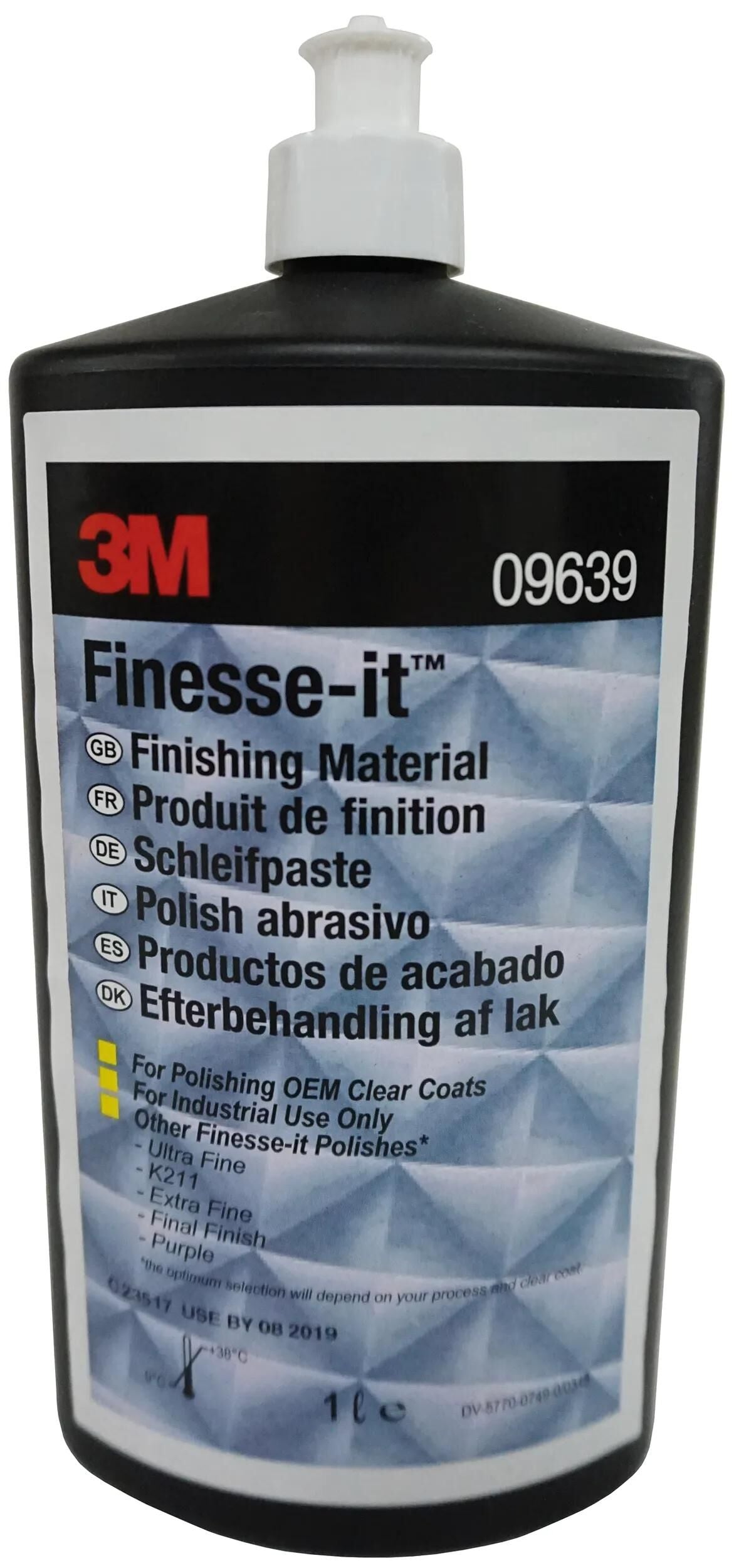 3M schleifpaste finesse-it finish-paste 1 ltr. 09639 water bottles finesse-it