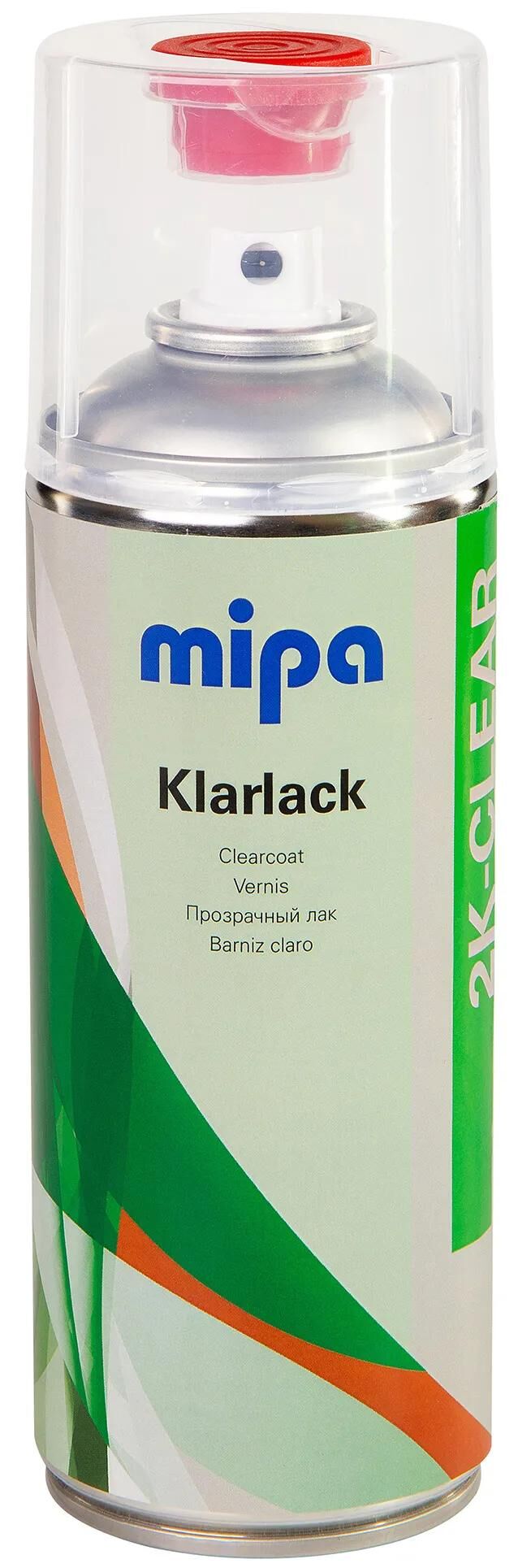 Mipa klarlack 2k clear paint spray 400m high gloss