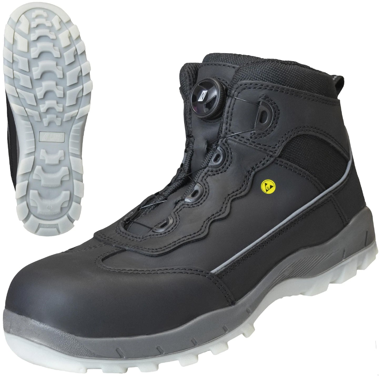 NITRAS SAFETY stiefel sport step mid fit safety boots gr. 43 sport step mid fit