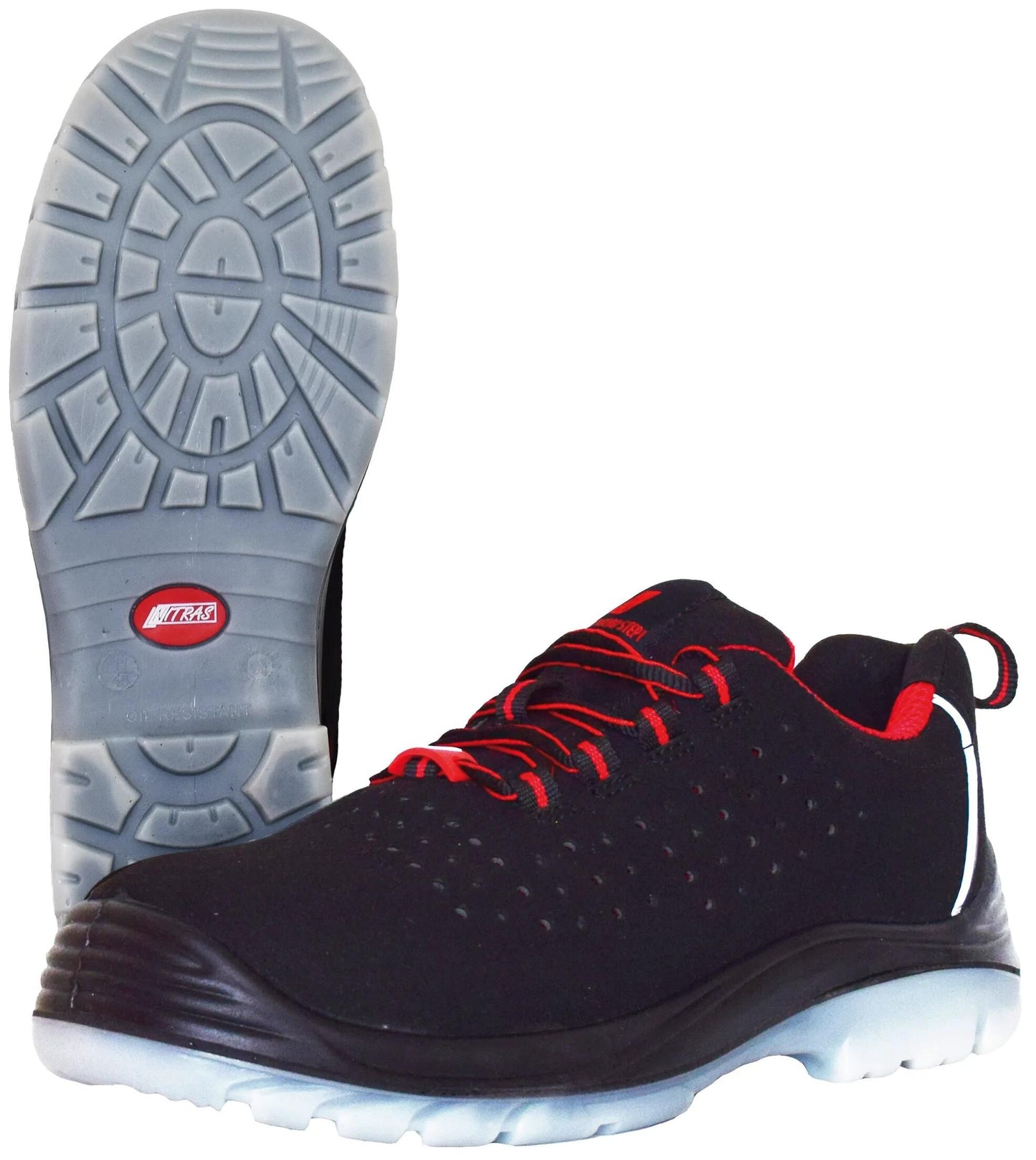 NITRAS SAFETY halbschuh micro step i safety shoes gr. 46 nitras micro step i