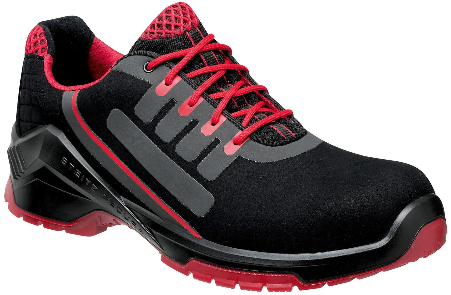 STEITZ SECURA halbschuh vd pro 1560 esd safety shoes gr. 41 red vd pro 1560 esd nb