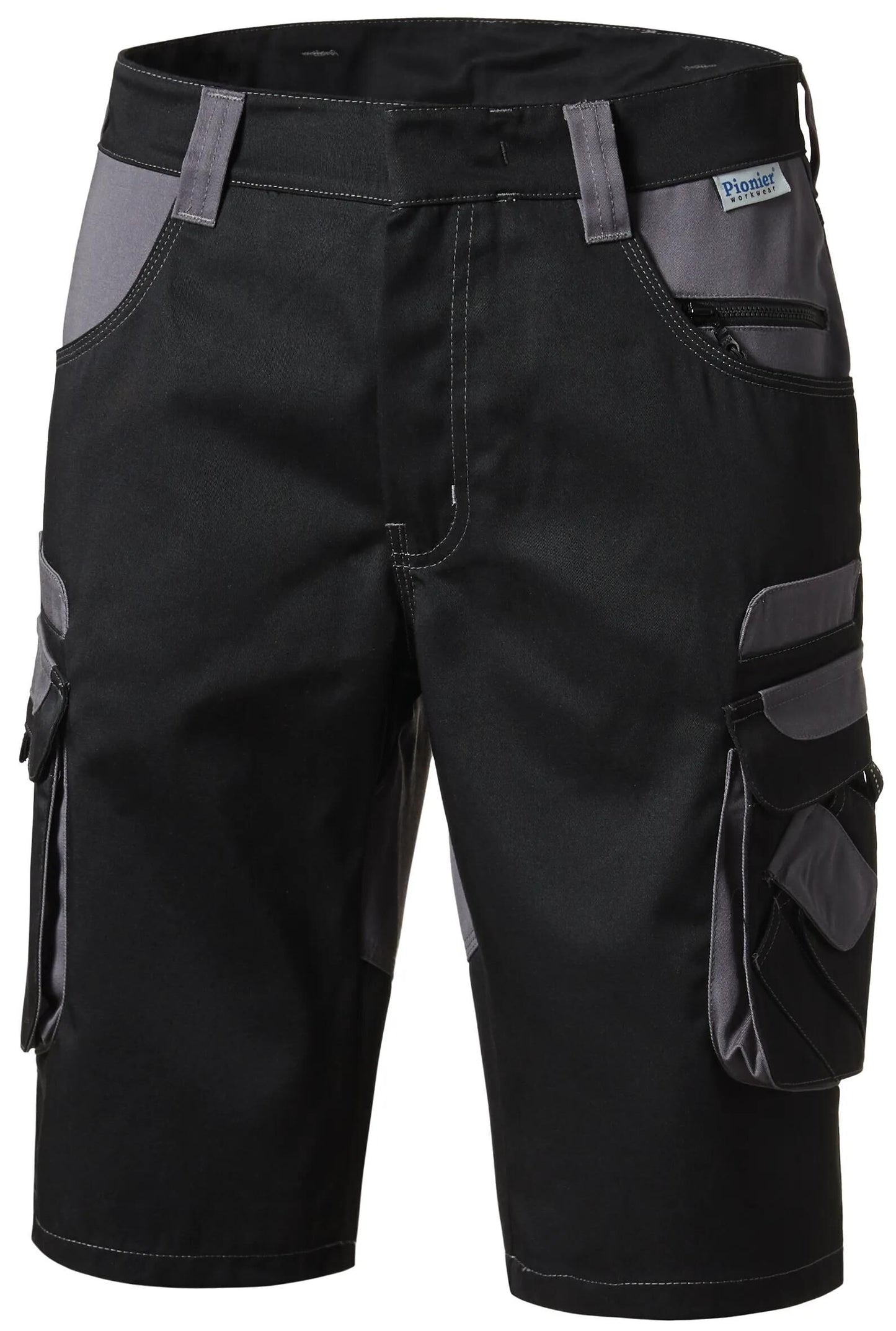 Pionier WORKWEAR shorts tools bermuda bermuda tools size 58 pioneer black grey