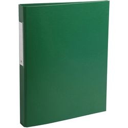 Ringbanden Exacompta karton PP 26x32cm rugbreedte 4cm groen 2-rings D-mechanisme