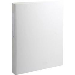 Ringbanden Exacompta karton PP 26x32cm rugbreedte 4 cm wit 2-rings D-mechanisme