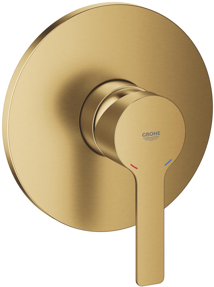 GROHE lineare new douchekraan afbouwset – inbouw – silkmove 46mm – geborsteld cool sunrise